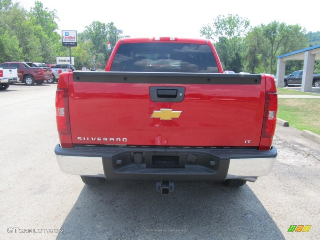 2013 Silverado 1500 LT Crew Cab 4x4 - Victory Red / Ebony photo #3