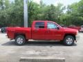2013 Victory Red Chevrolet Silverado 1500 LT Crew Cab 4x4  photo #4