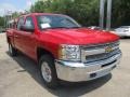 2013 Victory Red Chevrolet Silverado 1500 LT Crew Cab 4x4  photo #5