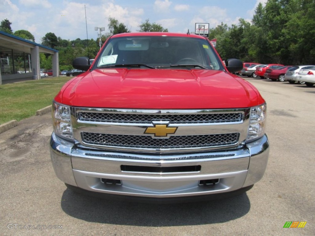 2013 Silverado 1500 LT Crew Cab 4x4 - Victory Red / Ebony photo #6