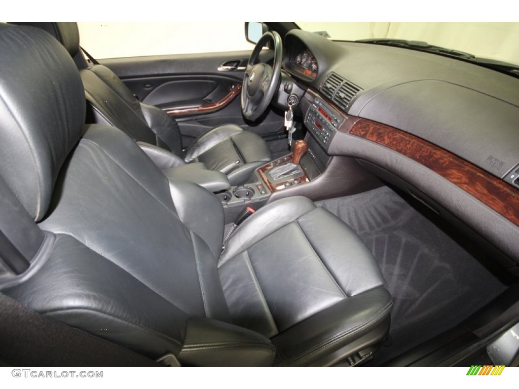 2004 3 Series 325i Convertible - Silver Grey Metallic / Black photo #27