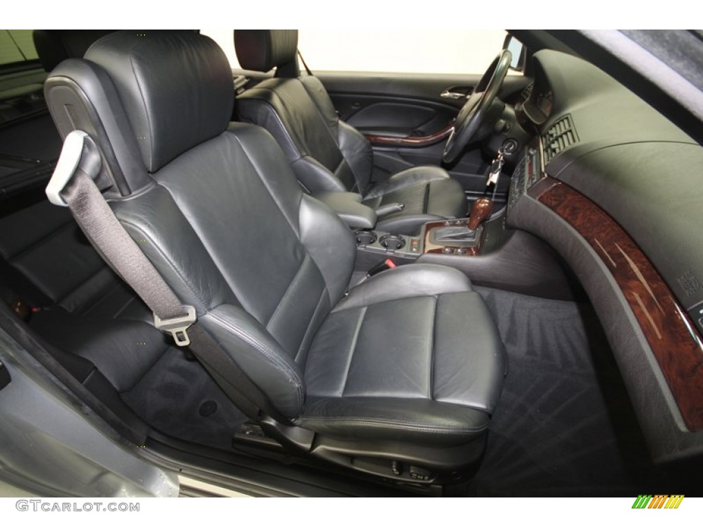 2004 3 Series 325i Convertible - Silver Grey Metallic / Black photo #30