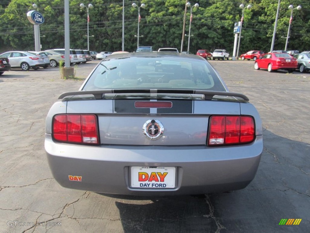 2006 Mustang V6 Deluxe Coupe - Tungsten Grey Metallic / Dark Charcoal photo #4