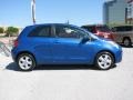 2008 Blazing Blue Pearl Toyota Yaris S 3 Door Liftback  photo #5