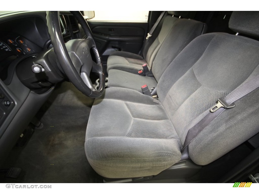 2005 Silverado 1500 LS Extended Cab - Black / Dark Charcoal photo #14