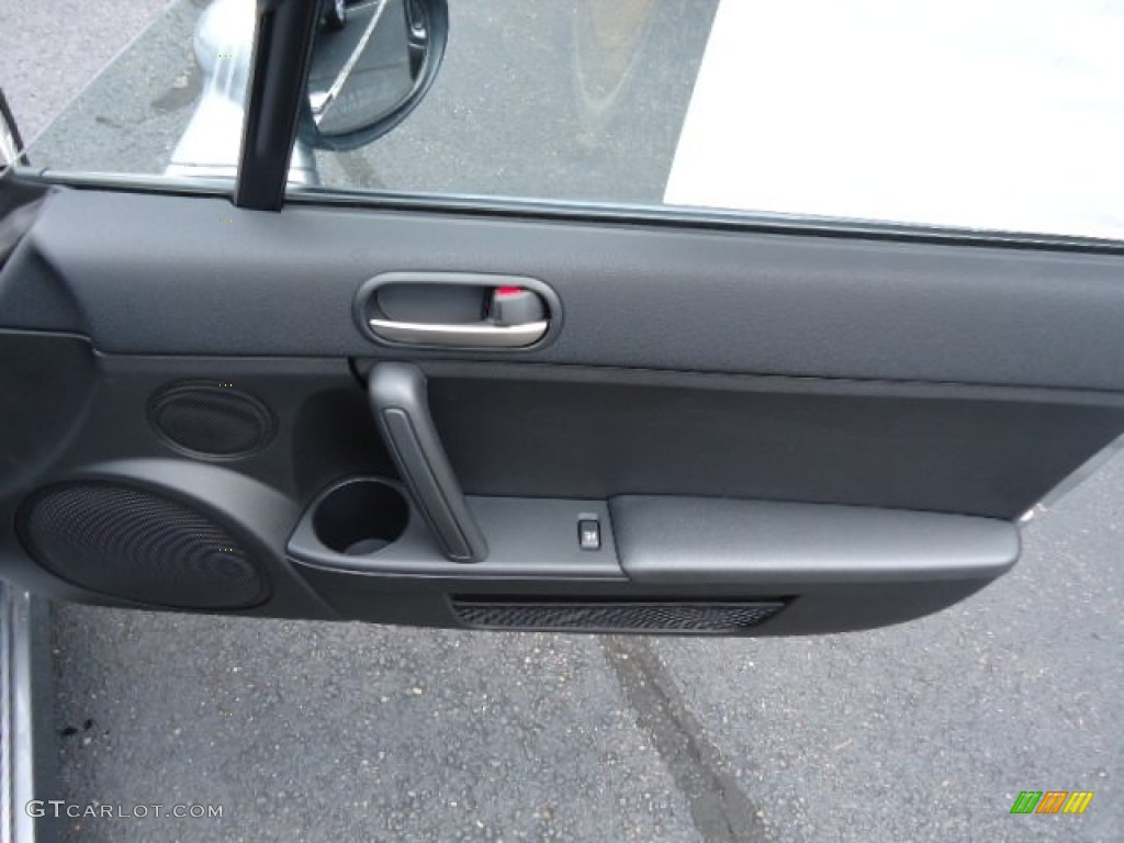 2012 Mazda MX-5 Miata Sport Roadster Black Door Panel Photo #68101928