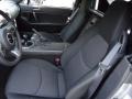 Black 2012 Mazda MX-5 Miata Sport Roadster Interior Color