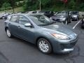 2012 Dolphin Gray Mica Mazda MAZDA3 i Grand Touring 5 Door  photo #7