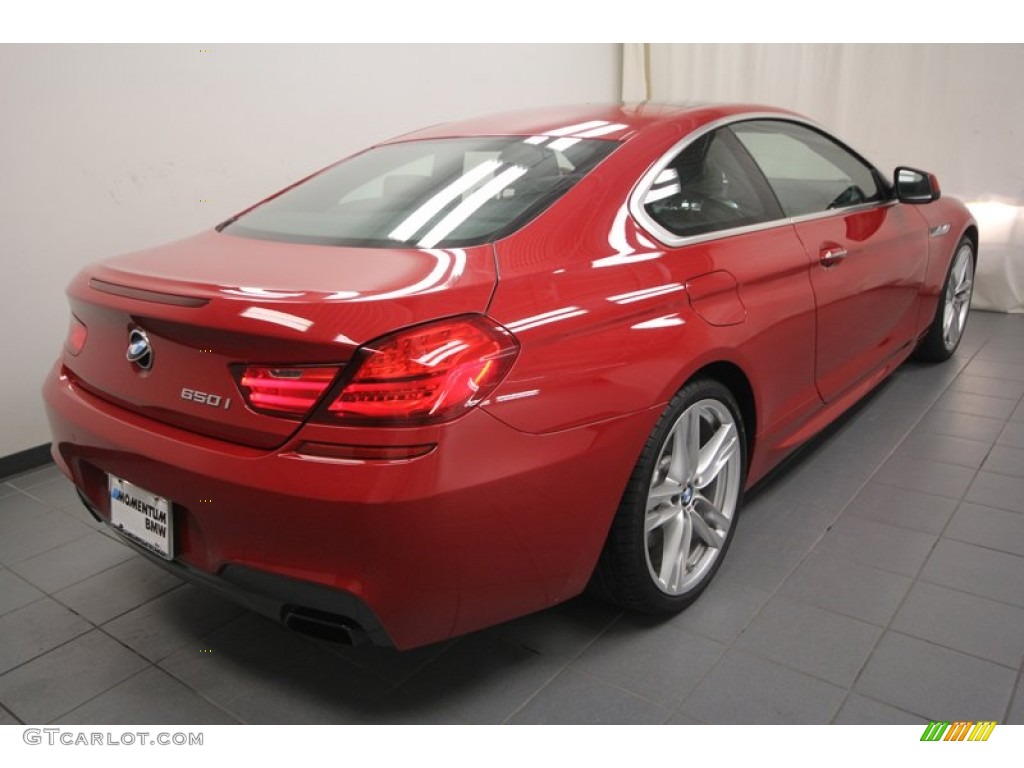 2012 6 Series 650i Coupe - Imola Red / Black Nappa Leather photo #10