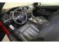 Black Nappa Leather Prime Interior Photo for 2012 BMW 6 Series #68102579