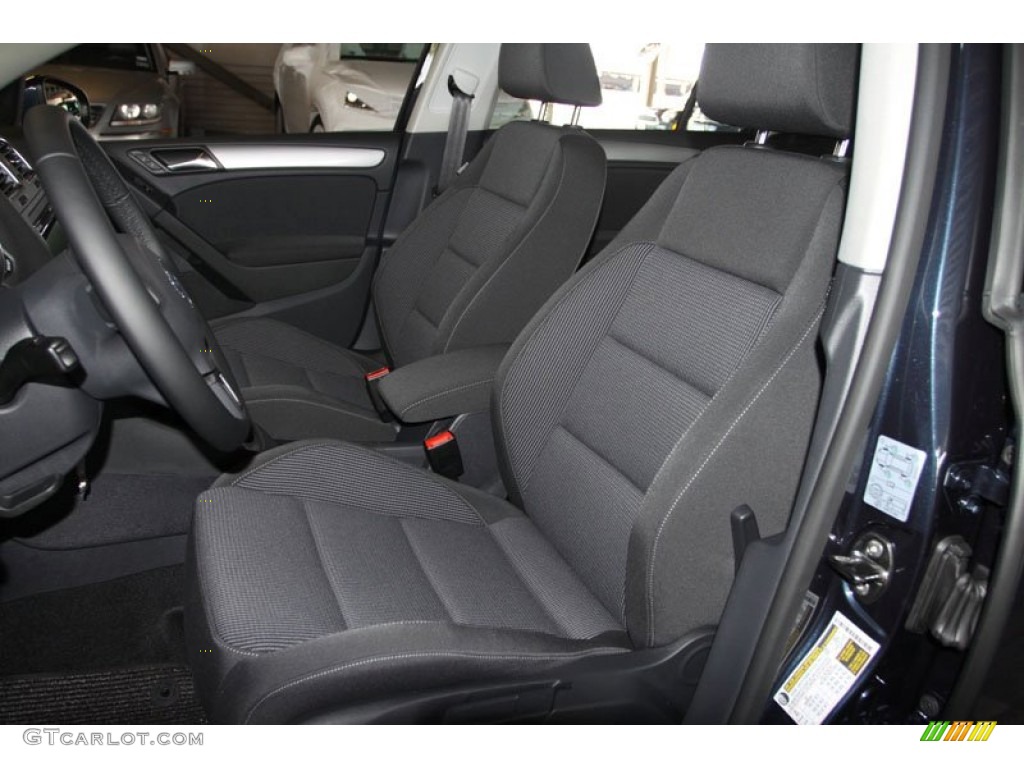Titan Black Interior 2013 Volkswagen Golf 4 Door Photo #68102603