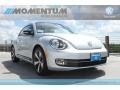 2012 Reflex Silver Metallic Volkswagen Beetle Turbo  photo #1