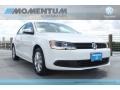 Candy White - Jetta SE Sedan Photo No. 1
