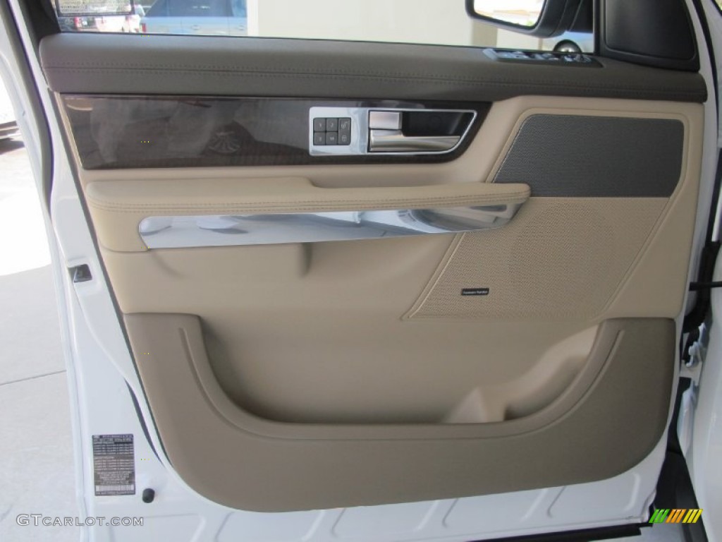2013 Land Rover Range Rover Sport HSE Almond Door Panel Photo #68106863