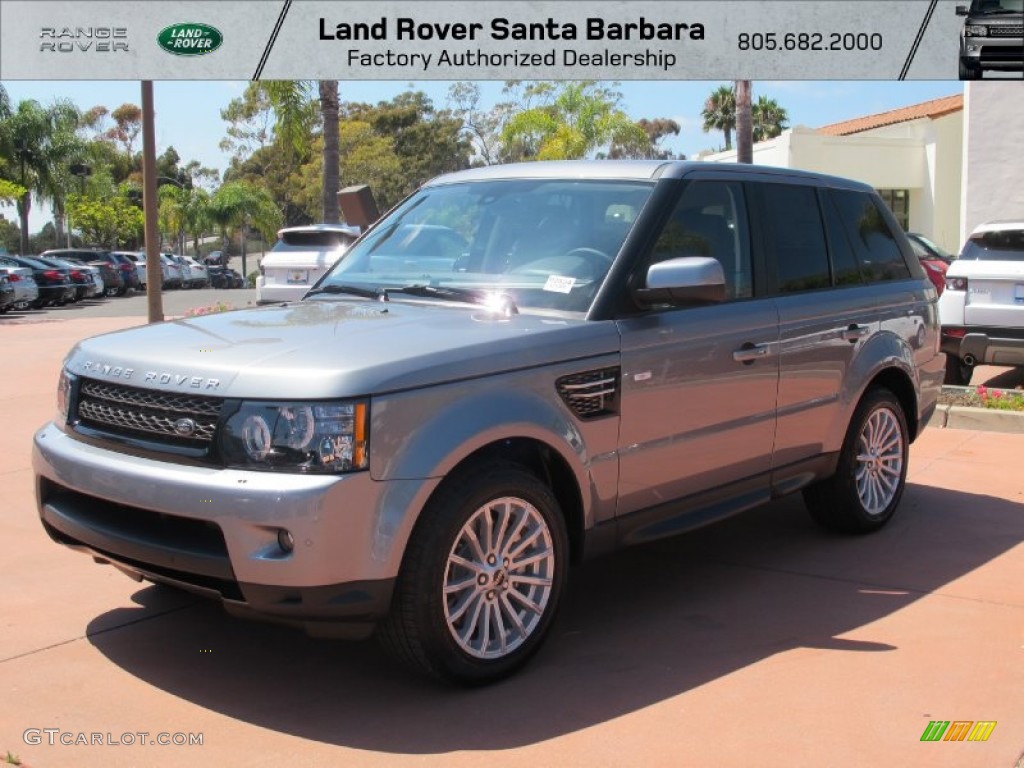 2012 Range Rover Sport HSE - Orkney Grey Metallic / Ebony photo #1