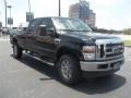 Black Clearcoat - F350 Super Duty Lariat Crew Cab 4x4 Photo No. 9