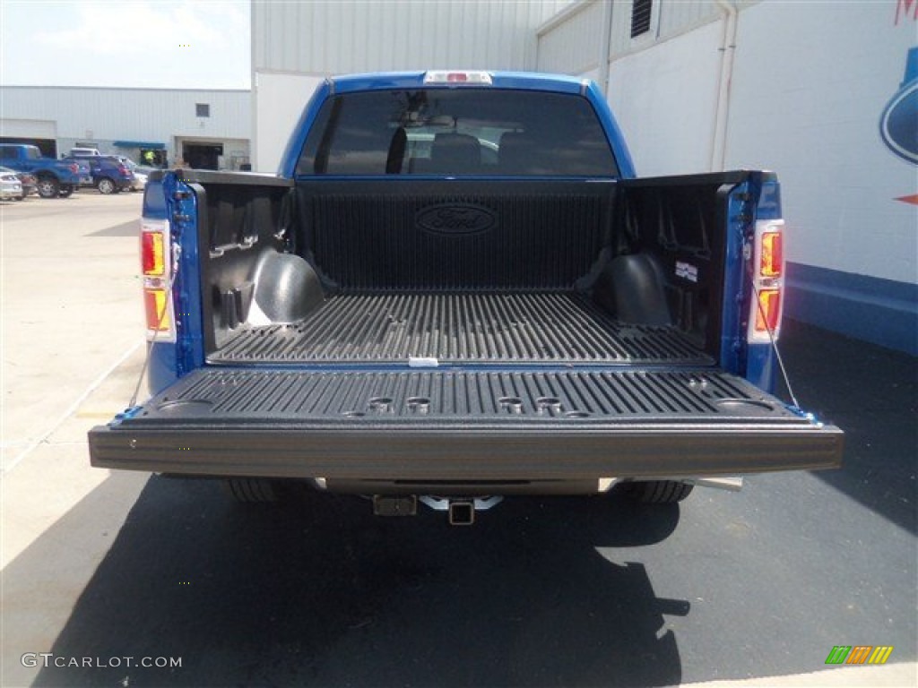 2012 F150 XLT SuperCrew - Blue Flame Metallic / Steel Gray photo #20