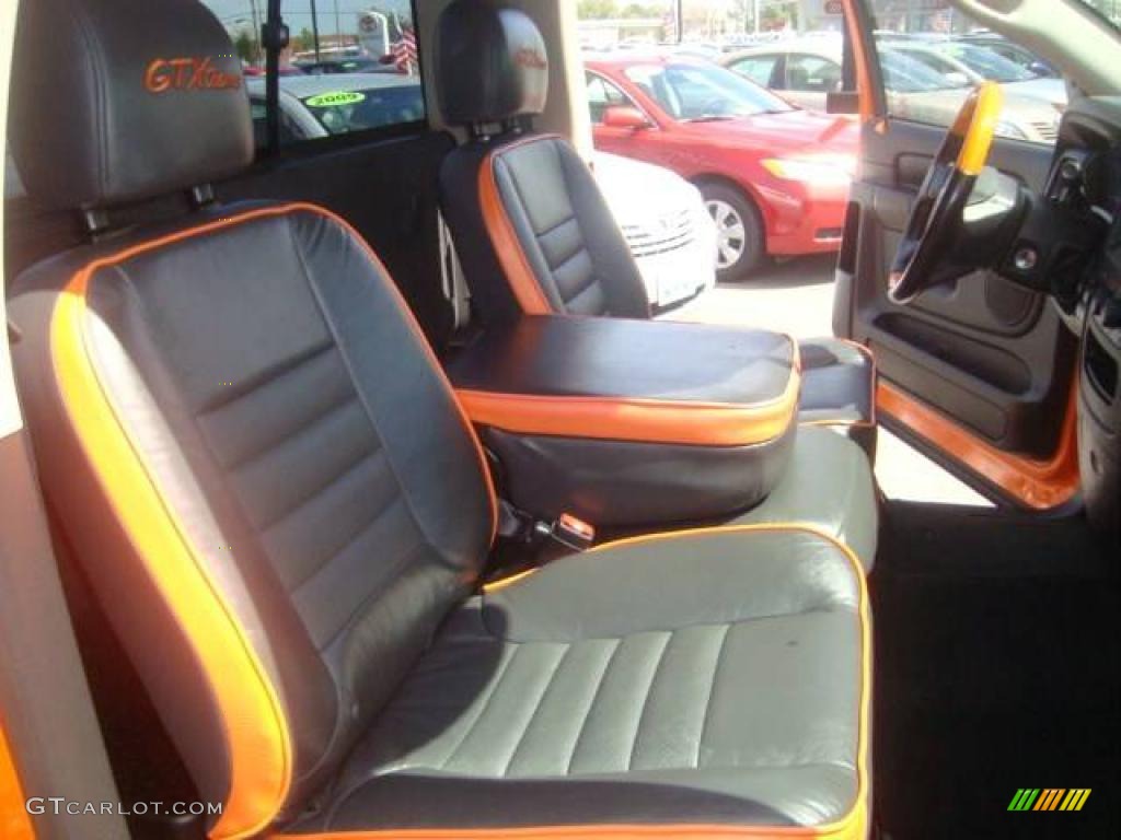 2005 Ram 1500 GTXtreme Regular Cab - Custom Orange / Dark Slate Gray/Orange photo #10