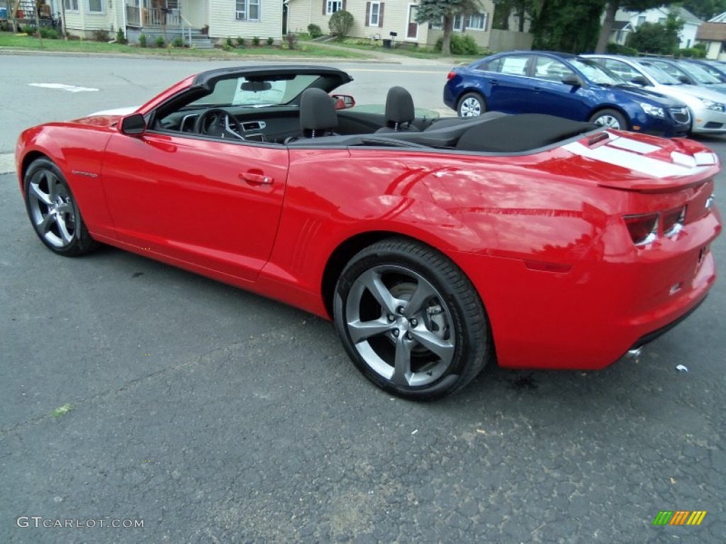 Victory Red 2013 Chevrolet Camaro LT/RS Convertible Exterior Photo #68109383