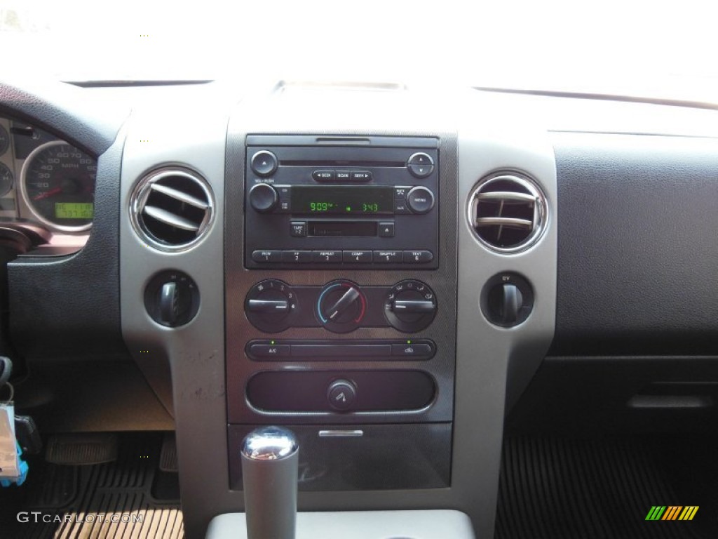2004 F150 FX4 SuperCab 4x4 - Dark Shadow Grey Metallic / Black/Medium Flint photo #15
