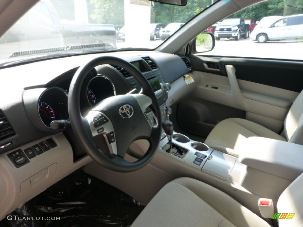 2012 Highlander V6 4WD - Magnetic Gray Metallic / Ash photo #12