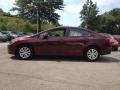Crimson Pearl - Civic LX Sedan Photo No. 1