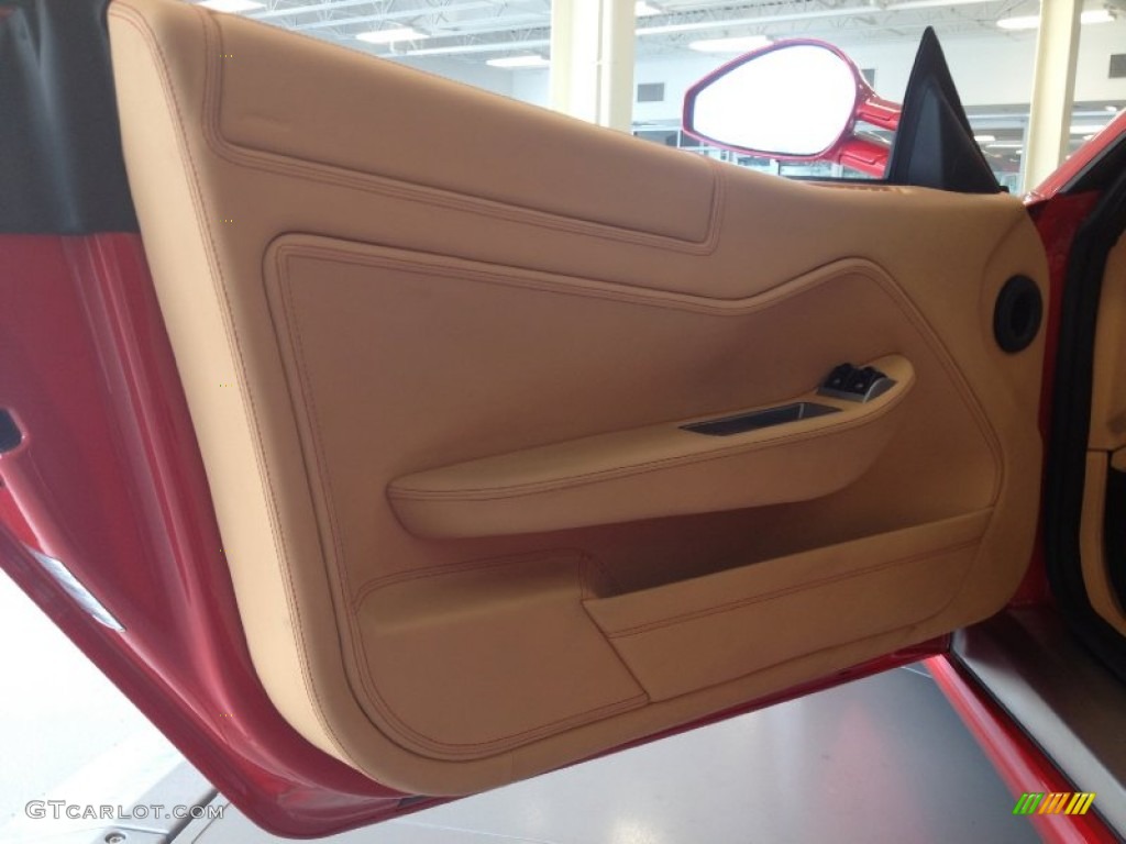 2009 Ferrari 599 GTB Fiorano Standard 599 GTB Fiorano Model Beige Door Panel Photo #68110787