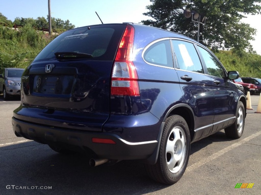 2009 CR-V LX 4WD - Royal Blue Pearl / Gray photo #7