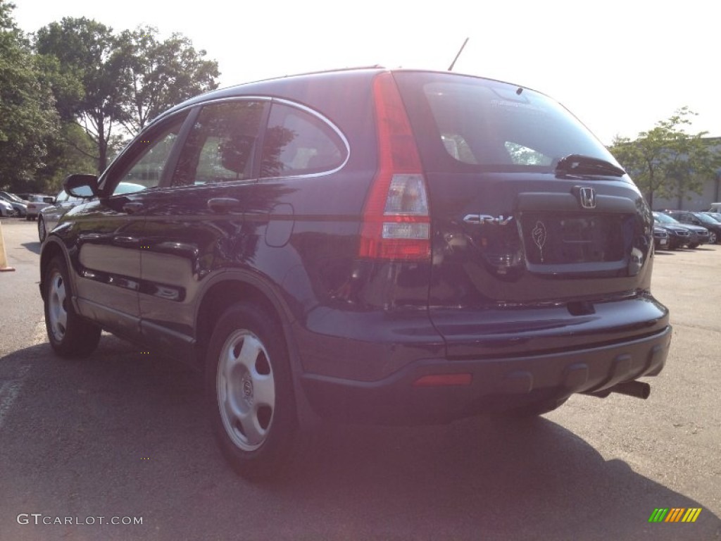 2009 CR-V LX 4WD - Royal Blue Pearl / Gray photo #9