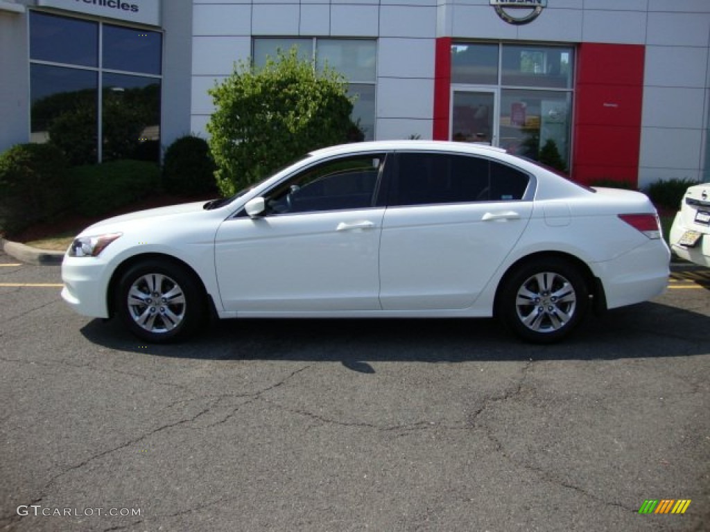 2011 Accord LX-P Sedan - Taffeta White / Ivory photo #3