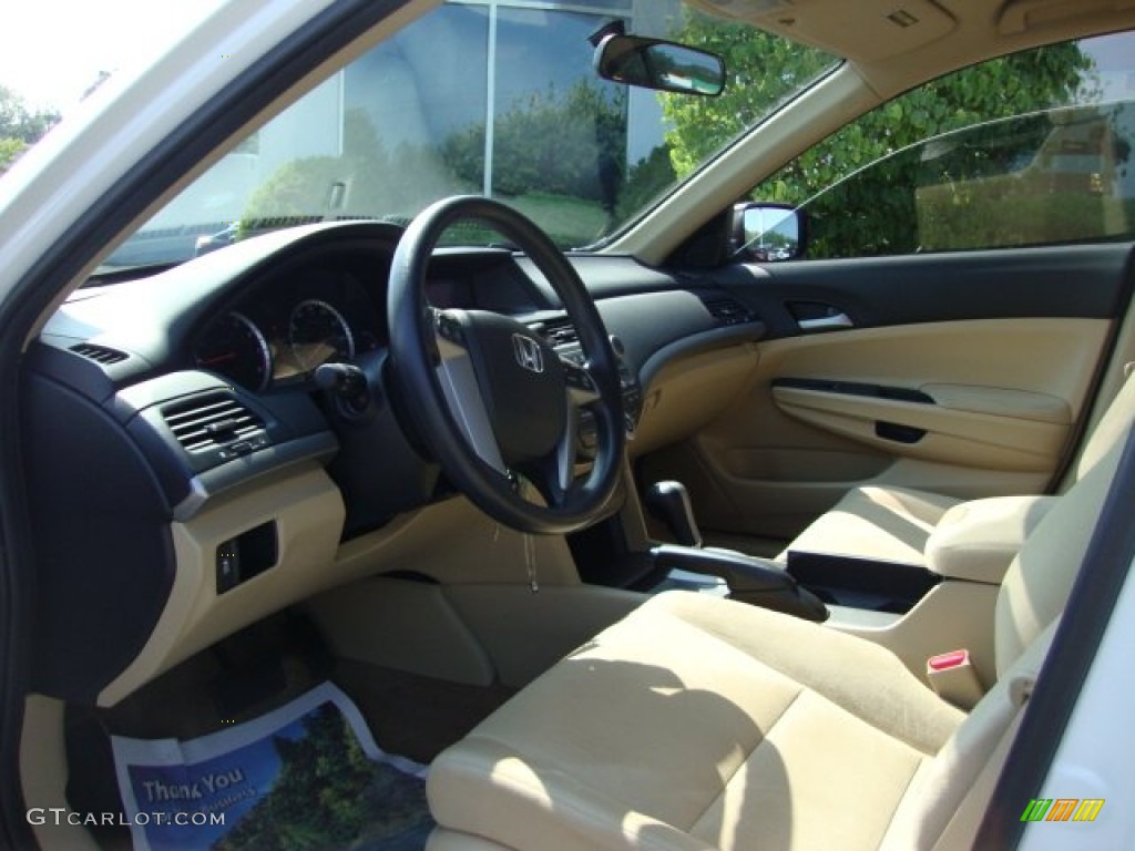 2011 Accord LX-P Sedan - Taffeta White / Ivory photo #11