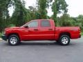 Flame Red - Dakota SXT Crew Cab Photo No. 6