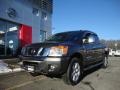 Smoke Metallic 2010 Nissan Titan LE Crew Cab 4x4