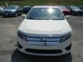 2012 White Suede Ford Fusion SE  photo #3