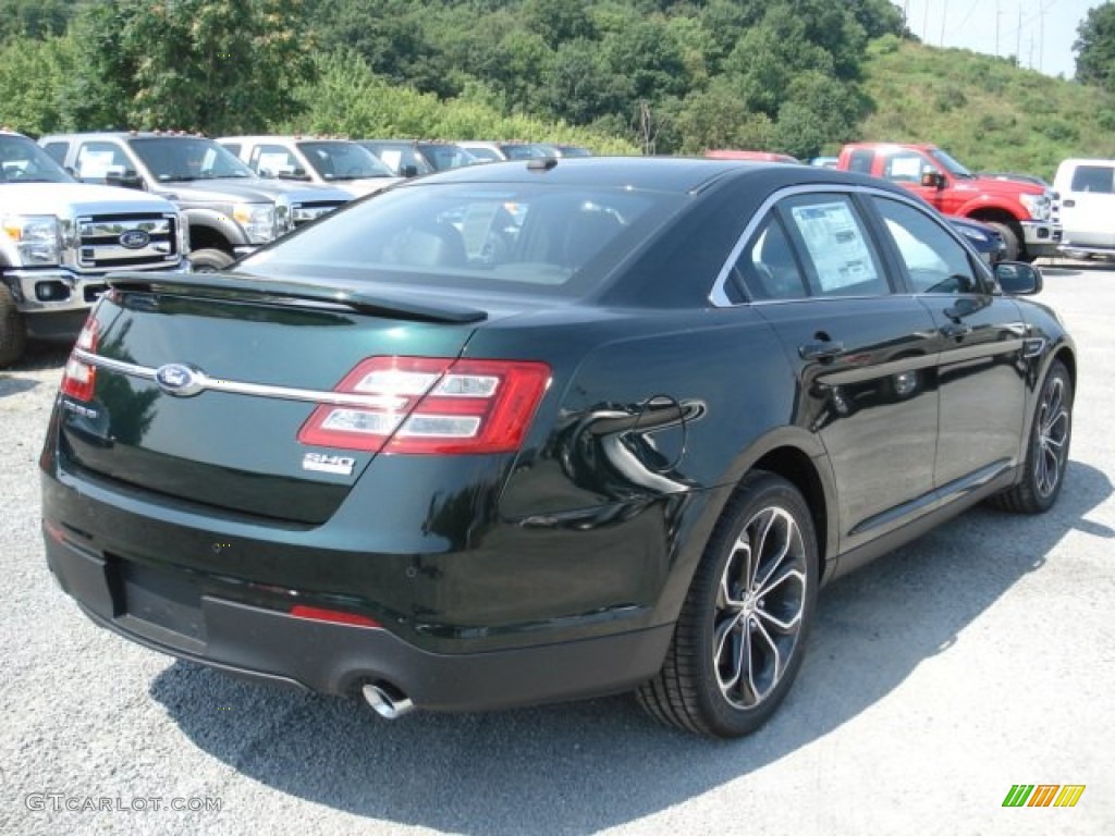Green Gem Metallic 2013 Ford Taurus SHO AWD Exterior Photo #68113235