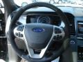 SHO Charcoal Black/Mayan Gray Miko Suede Steering Wheel Photo for 2013 Ford Taurus #68113298