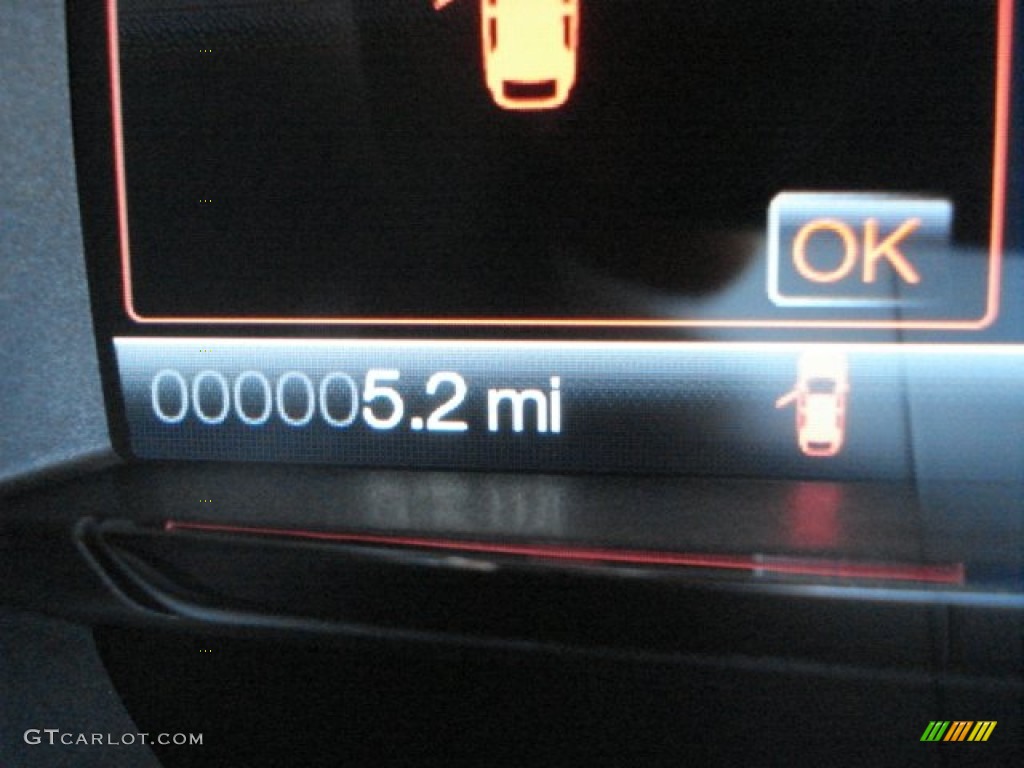 2013 Taurus SHO AWD - Green Gem Metallic / SHO Charcoal Black/Mayan Gray Miko Suede photo #19