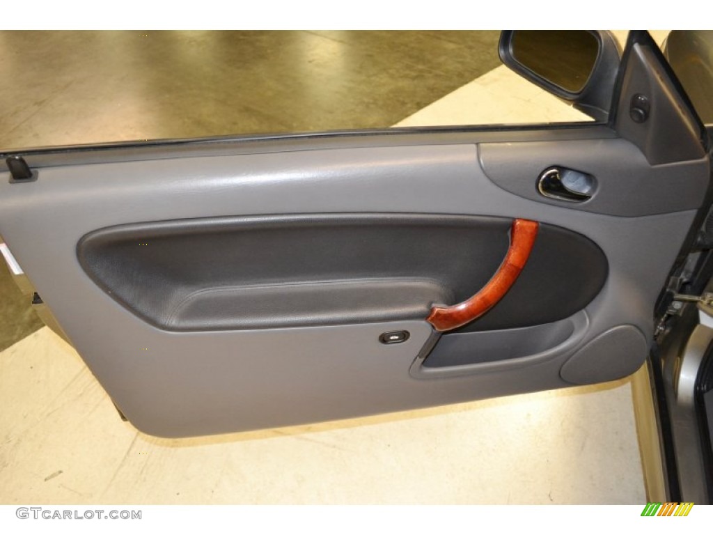 2003 9-3 SE Convertible - Steel Grey Metallic / Charcoal Grey photo #13