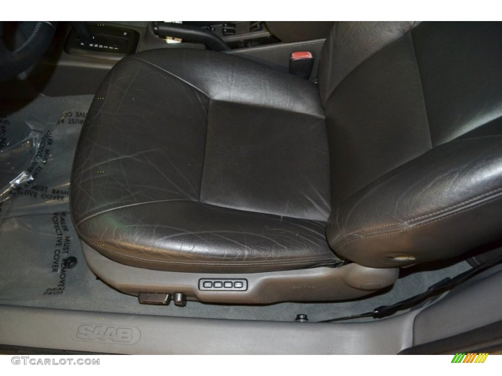 2003 9-3 SE Convertible - Steel Grey Metallic / Charcoal Grey photo #14