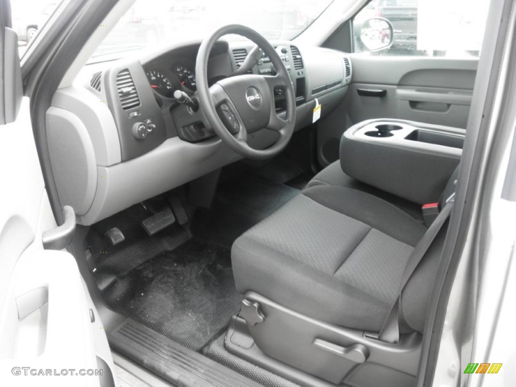 2013 Sierra 1500 Regular Cab - Steel Gray Metallic / Dark Titanium photo #5