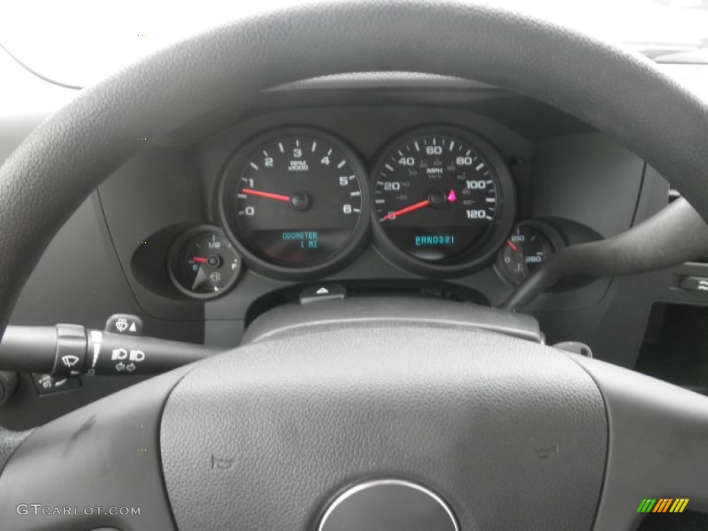2013 Sierra 1500 Regular Cab - Steel Gray Metallic / Dark Titanium photo #8
