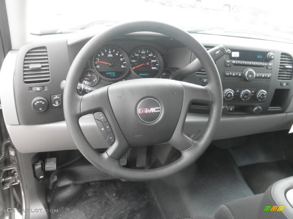 2013 Sierra 1500 Regular Cab - Steel Gray Metallic / Dark Titanium photo #9