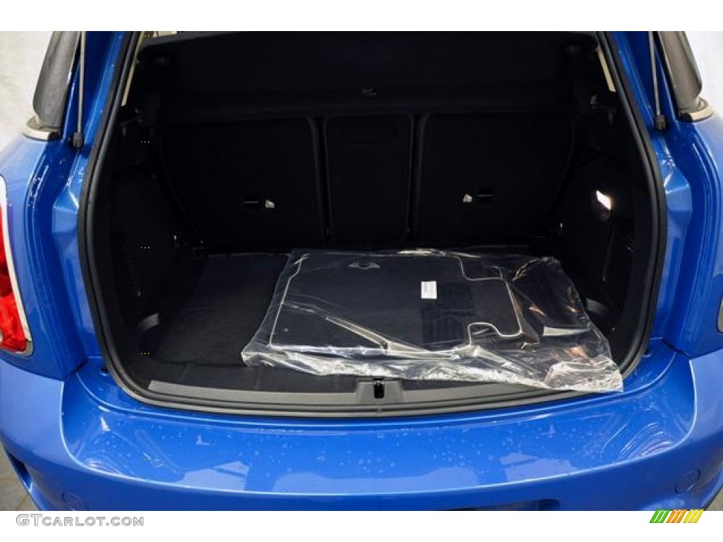 2012 Cooper S Countryman All4 AWD - True Blue Metallic / Carbon Black photo #7