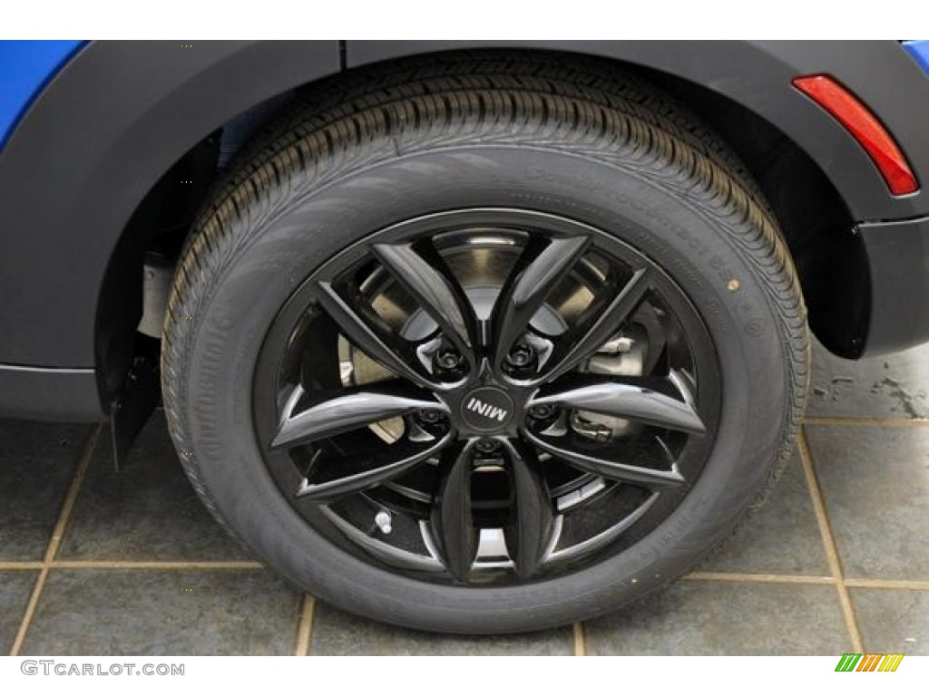 2012 Cooper S Countryman All4 AWD - True Blue Metallic / Carbon Black photo #10