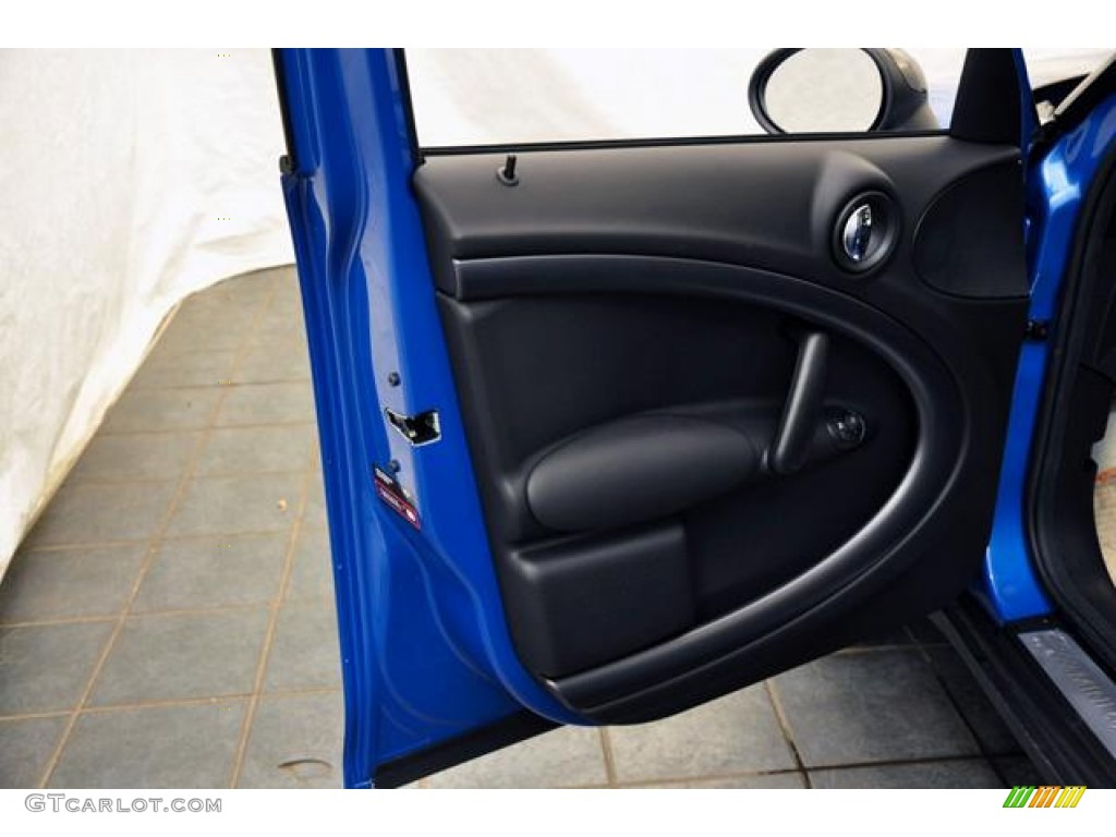 2012 Cooper S Countryman All4 AWD - True Blue Metallic / Carbon Black photo #12