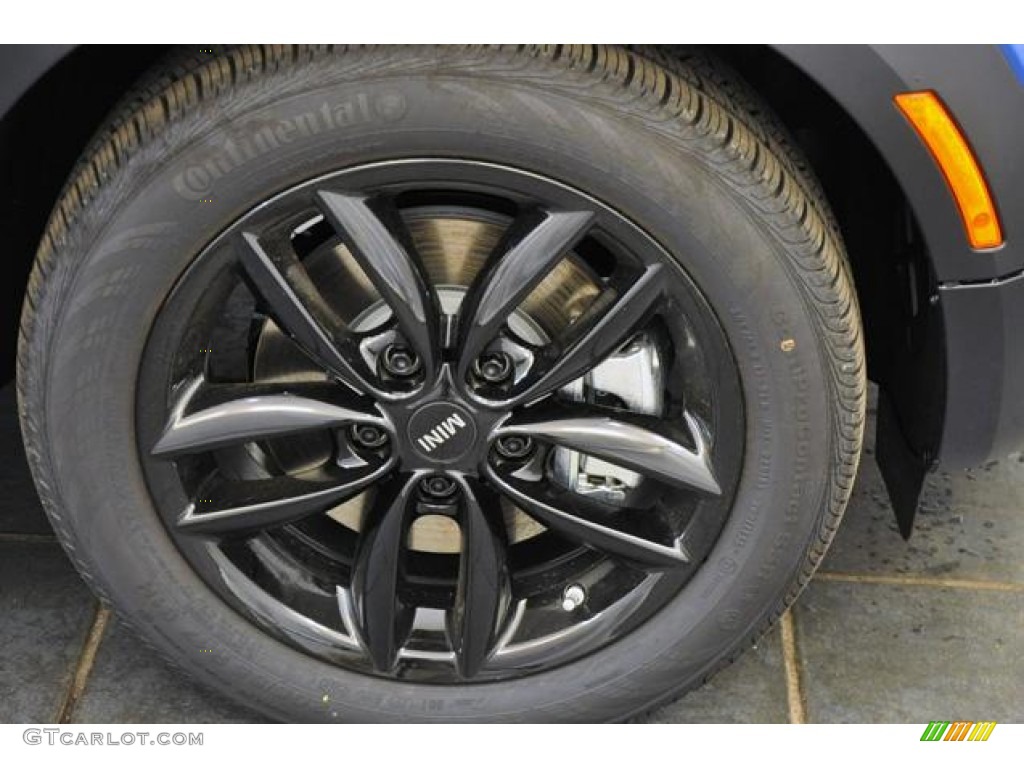 2012 Cooper S Countryman All4 AWD - True Blue Metallic / Carbon Black photo #25