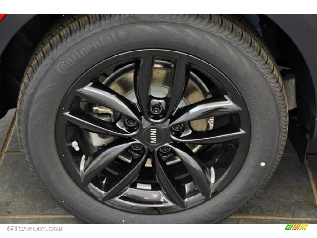 2012 Cooper S Countryman All4 AWD - True Blue Metallic / Carbon Black photo #26