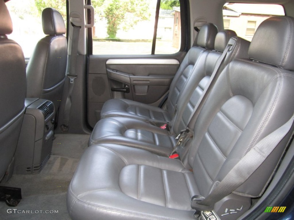 Graphite Grey Interior 2003 Ford Explorer XLT AWD Photo #68117129
