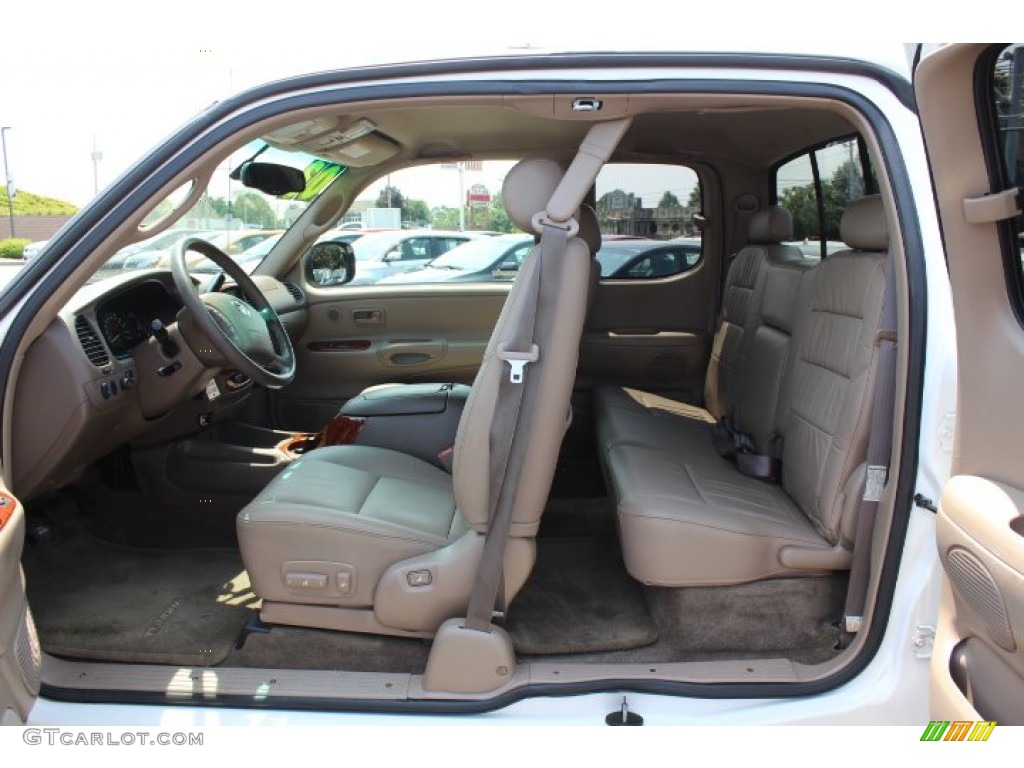 Oak Interior 2003 Toyota Tundra Limited Access Cab 4x4 Photo #68117816