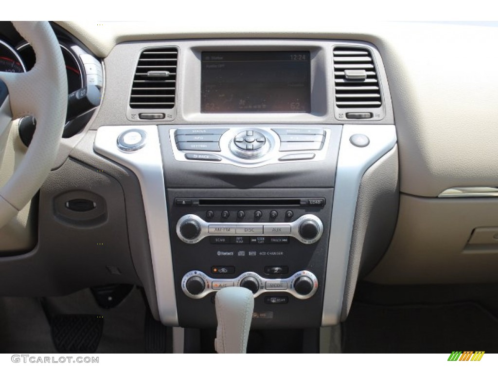 2010 Murano LE AWD - Glacier White Pearl / Beige photo #11